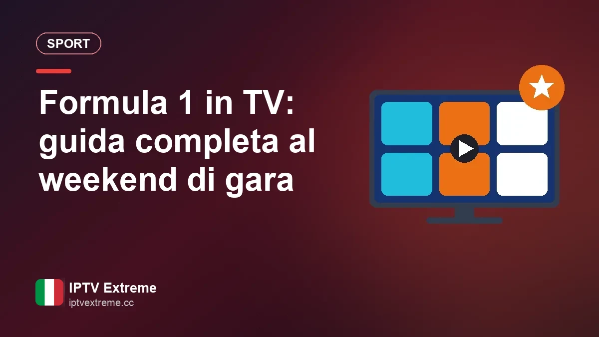 Un Gran Premio di Formula 1 seguito in TV dal salotto