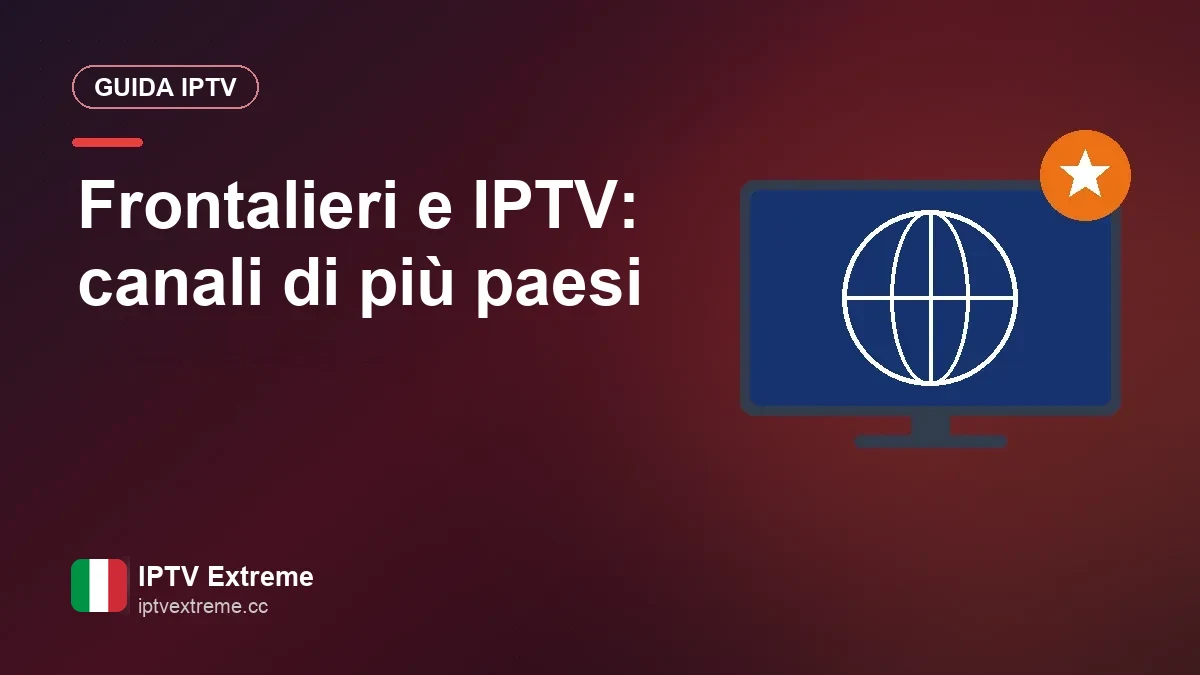 Salotto in una zona di confine con canali italiani e svizzeri sullo schermo